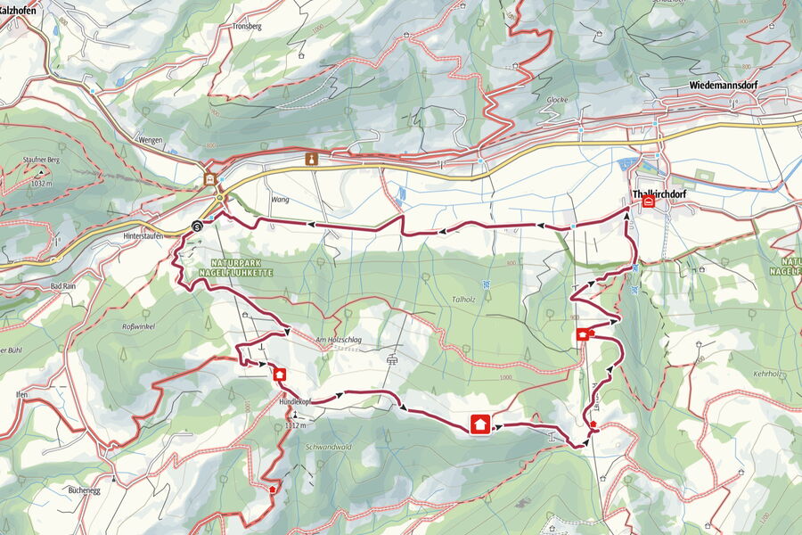 Rundtour um Hochsiedel